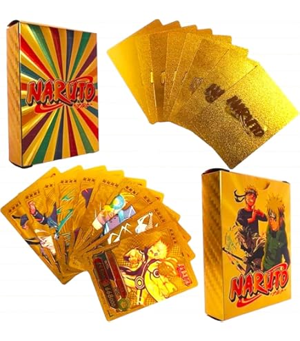 Naruto Anime Trading Cards Booster Pack Bundle– Collectible Card